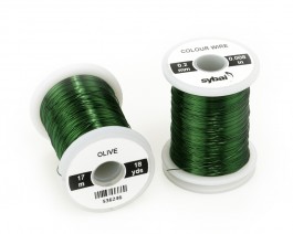 Colour Wire, 0.2 mm, Olive